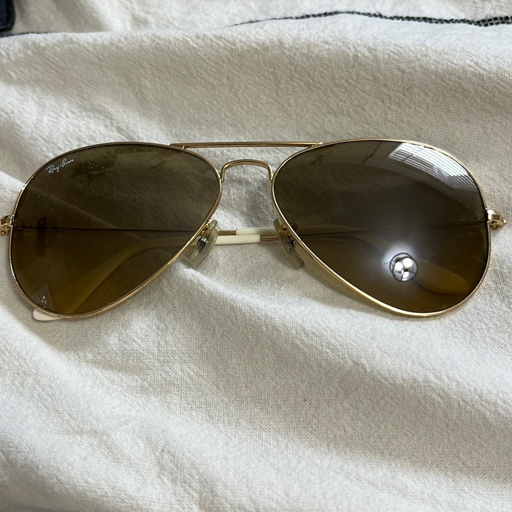Ray ban aviator gradient with case